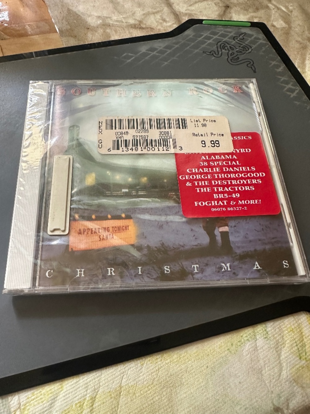 New Sealed Southern Rock Christmas CD BMG 2002 Southern Rock Holiday Lynyrd Skyn